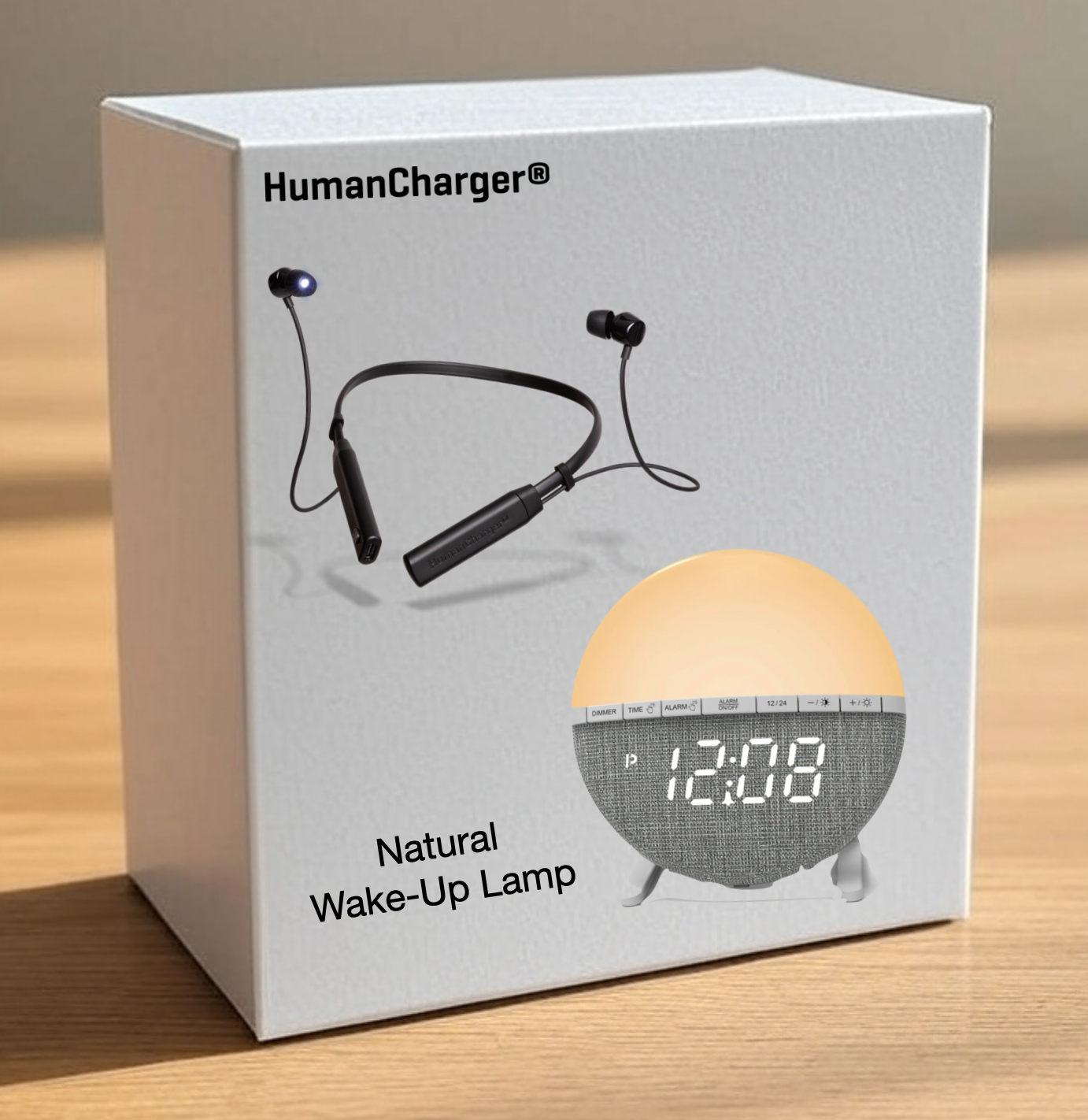 Bundle: Humancharger + Natural Wake Up Lamp