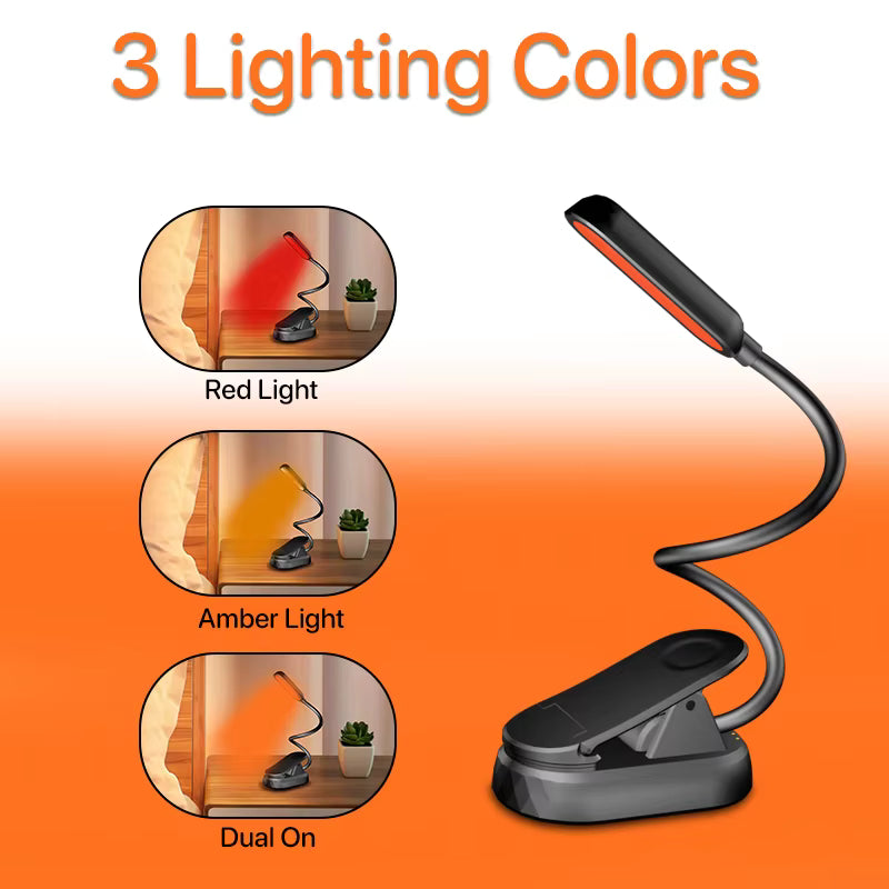 Night reading light - use at home and when travelling