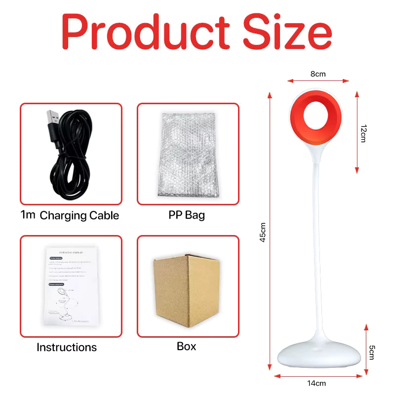 Bedside lamp - better sleep without blue light