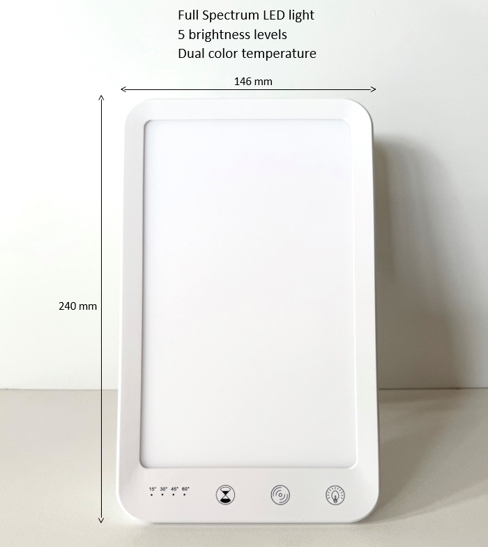 Bright Light Lamp Square