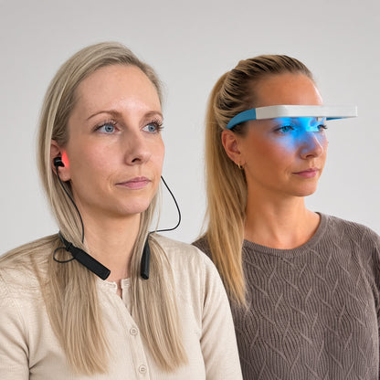 Set: HumanCharger Bright Light Headset &amp; Glasses